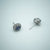 Australian Opal Set: Silver Halo Necklace & Earrings-Vsabel Jewellery